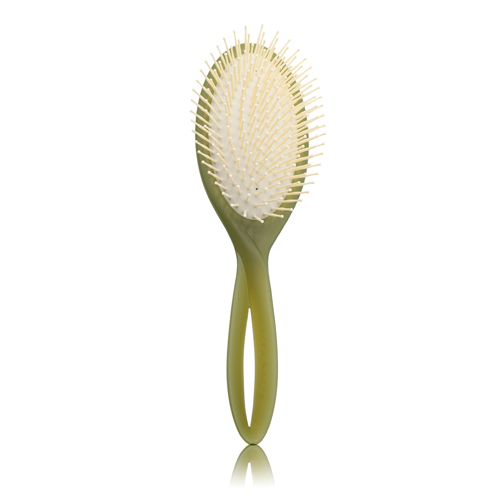 Щетка для волос с основой из пластмасс с нейлоновой щетиной FOREST GREEN