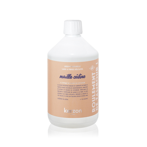 Жидкость для стирки одежды из шерсти и деликатных тканей maille câline