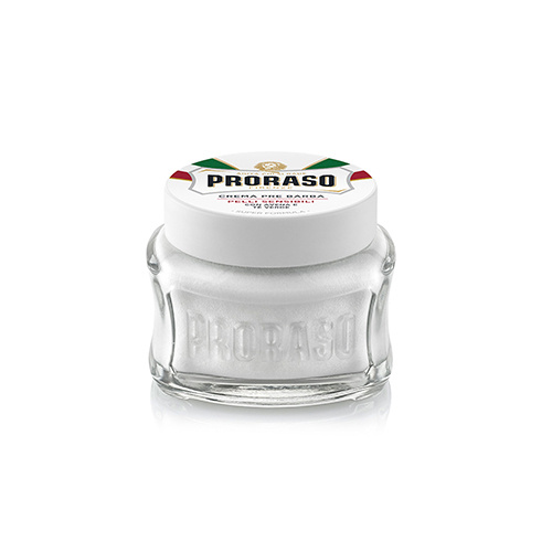 Крем до бритья для чувствительной кожи с зеленым чаем и овсом