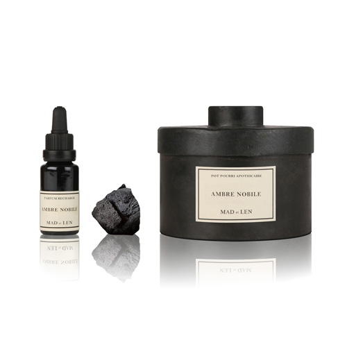 Ароматизированные камни лавы + аромат для дома AMBRE NOBILE